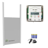 Komplet avtomatskega odpiranja in zapiranja kokošnjaka JOSTechnik HK-Bat 30x45 D